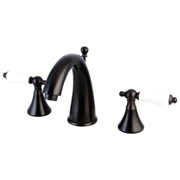 8" Widespread Bathroom Faucet, Oil Rubbed Bronze